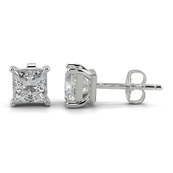 Top more than 150 princess cut diamond earrings designs super hot ...